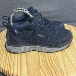 Keen Utility Womens Navy Blue Mesh Work Shoes ASTM F2413-18 EH Steel Toe 7M